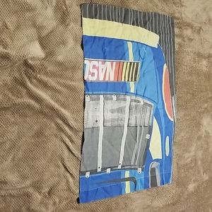 Vintage Nascar twin flat sheet and pillowcase